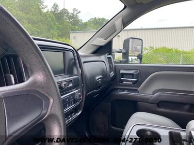 2020 Chevrolet Silverado 4500 5500 Diesel Crew Cab 4x4 Custom Hauler Flatbed   - Photo 9 - North Chesterfield, VA 23237