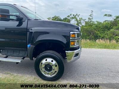 2020 Chevrolet Silverado 4500 5500 Diesel Crew Cab 4x4 Custom Hauler Flatbed   - Photo 25 - North Chesterfield, VA 23237