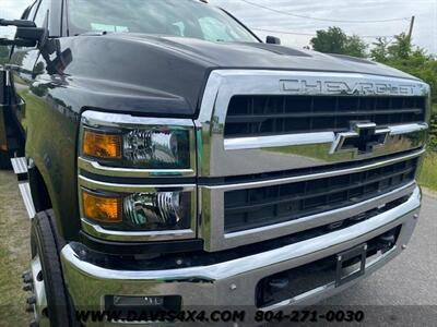 2020 Chevrolet Silverado 4500 5500 Diesel Crew Cab 4x4 Custom Hauler Flatbed   - Photo 29 - North Chesterfield, VA 23237