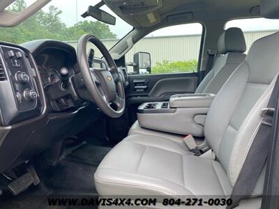 2020 Chevrolet Silverado 4500 5500 Diesel Crew Cab 4x4 Custom Hauler Flatbed   - Photo 7 - North Chesterfield, VA 23237