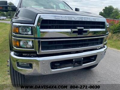 2020 Chevrolet Silverado 4500 5500 Diesel Crew Cab 4x4 Custom Hauler Flatbed   - Photo 30 - North Chesterfield, VA 23237