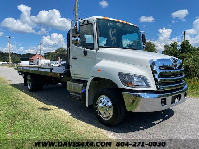 2019 Hino 258 Diesel Rollback Wrecker/Tow Truck