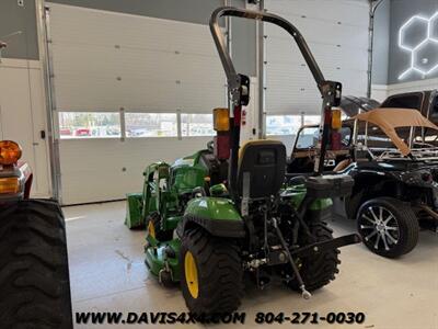 2022 John Deer 1023 E Diesel 120R Loader Tractor   - Photo 4 - North Chesterfield, VA 23237