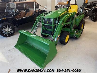 2022 John Deer 1023 E Diesel 120R Loader Tractor   - Photo 2 - North Chesterfield, VA 23237