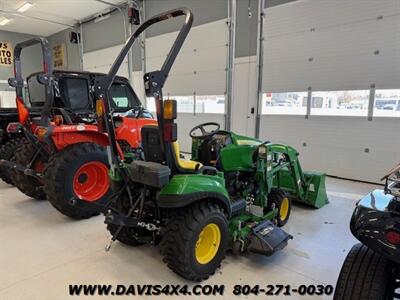 2022 John Deer 1023 E Diesel 120R Loader Tractor   - Photo 5 - North Chesterfield, VA 23237