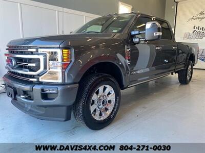 2022 Ford F-350 Super Duty Crew Cab Long Bed Platinum 4x4 Diesel Loaded ...