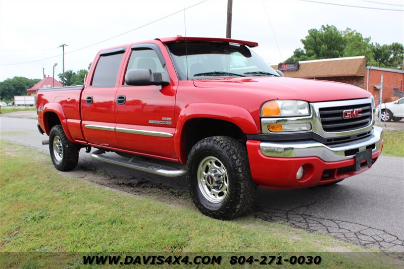 2005 GMC Sierra 2500 HD SLE 6.6 Duramax Diesel 4X4 Crew Cab Short Bed