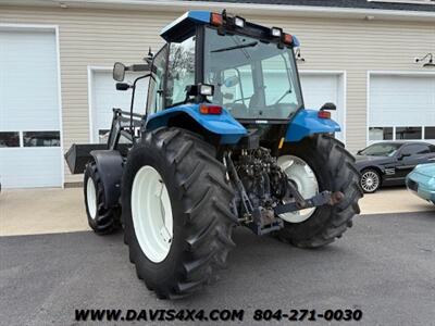 2000 New Holland TS100 4x4 Loader Enclosed Cab   - Photo 8 - North Chesterfield, VA 23237