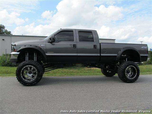 2004 Ford F-350 Powerstroke Diesel Lifted Lariat 4x4 Crew Cab SD