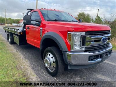 2019 Ford F550 XLT Flatbed Rollback Tow Truck Superduty   - Photo 3 - North Chesterfield, VA 23237