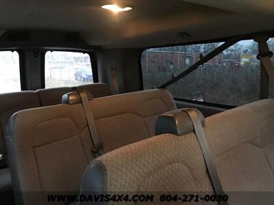 2008 Chevrolet Express Passenger LS G3500 Express 15 Passenger Quigley 4x4  Conversion 4x4 Van - Photo 16 - North Chesterfield, VA 23237