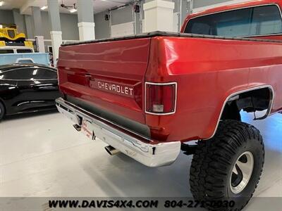 1975 Chevrolet Silverado 1/2 Ton Square Body Truck 4x4   - Photo 27 - North Chesterfield, VA 23237