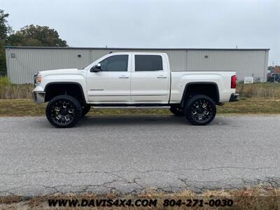 2014 GMC Sierra 1500 SLT Crew Cab Short Bed 4x4 Lifted Pickup Truck   - Photo 13 - North Chesterfield, VA 23237