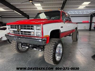 1985 GMC C/K 3500 Series 3+3 Squarebody Crew Cab Long Bed Lifted   - Photo 2 - North Chesterfield, VA 23237