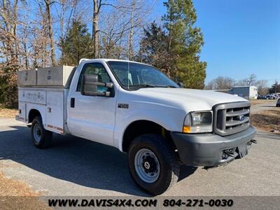 2004 Ford F-250 Superduty Regular Cab Utility Thin Body Work Truck  4x4 - Photo 3 - North Chesterfield, VA 23237