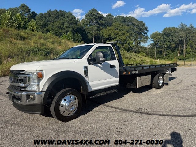 2020 Ford F-550 Super Duty Rollback W/ Century Steel Flatbed - Photo 1 - North Chesterfield, VA 23237