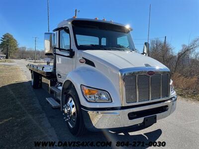 2024 Peterbilt 536 Flatbed Rollback Wrecker Tow Truck Two Car Carrier   - Photo 3 - North Chesterfield, VA 23237