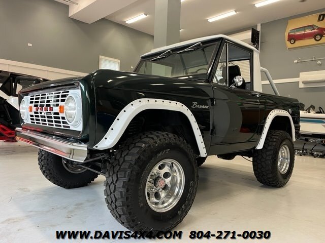 1966 Ford Bronco Half Cab 4x4 Restored Classic  