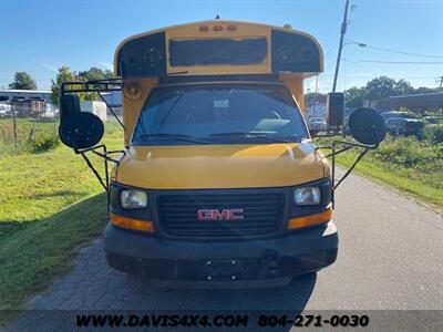 2010 GMC Savana Cutaway 3500 Shuttle/School Bus With Handicap Ramp   - Photo 2 - North Chesterfield, VA 23237