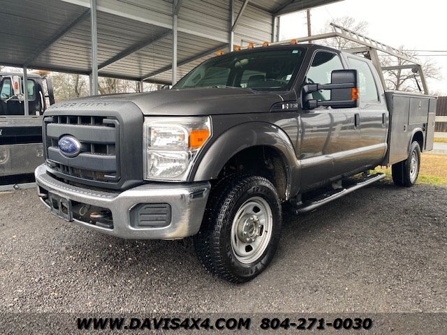 2013 Ford F-350 Super Duty XL Crew Cab 4x4 Utility Work Truck