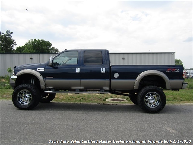 2004 Ford F-350 Super Duty Lariat Diesel Lifted 4X4 Crew Cab Long Bed ...