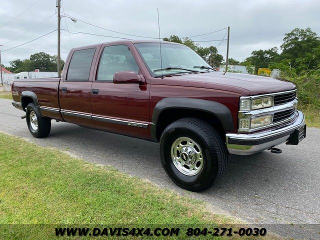 1999 Chevrolet Classic Crew Cab Long Bed Low Mileage 4x4 Pickup