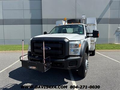 2015 Ford F-550 Superduty Utility 4x4 Diesel Work Truck   - Photo 2 - North Chesterfield, VA 23237