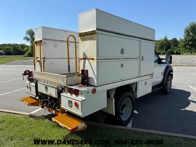 2015 Ford F-550 Superduty Utility 4x4 Diesel Work Truck   - Photo 12 - North Chesterfield, VA 23237