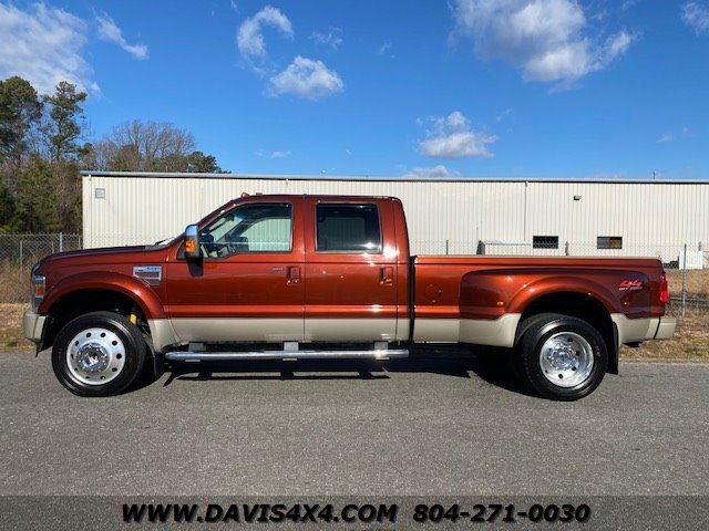 2008 Ford F-450 Super Duty King Ranch Dually 4x4 Powerstroke Diesel Pickup