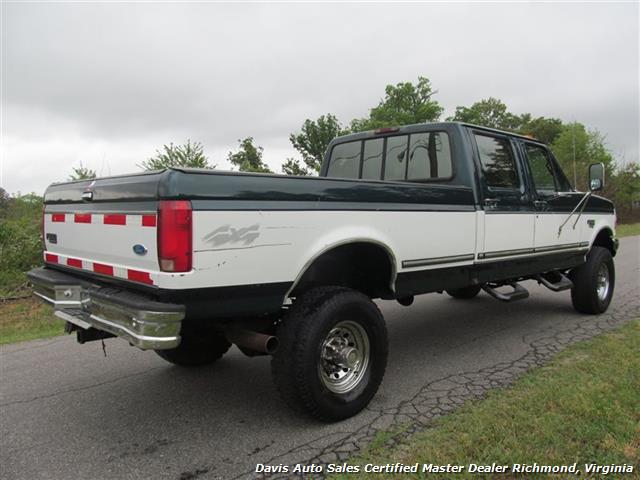 1997 Ford F 350 Xlt 7 3 Obs 4x4 Crew Cab Long Bed.