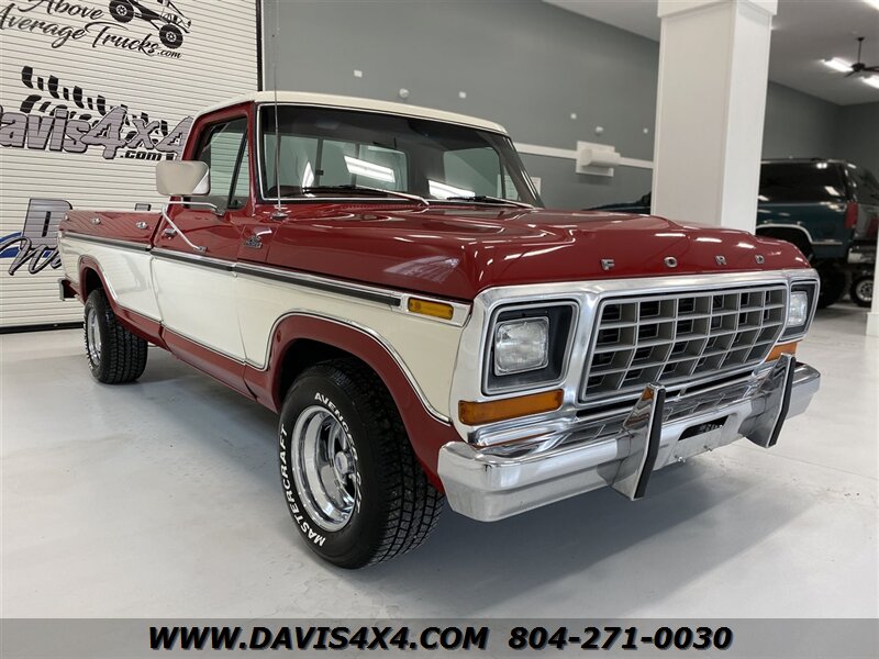 1978 Ford F-150 Ranger Full Size Regular Cab Long Bed V8 Automatic Pick Up