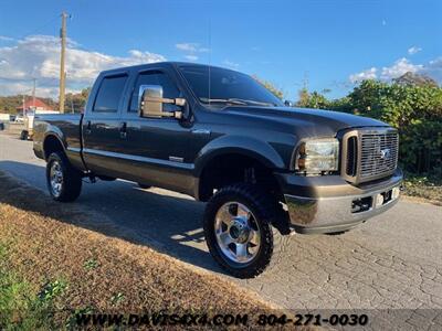 2006 Ford F-250 Superduty Lariat Crew Cab Diesel 4x4 Lifted   - Photo 3 - North Chesterfield, VA 23237