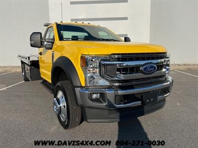 2022 Ford F-550 Superduty Flatbed Tow Truck Rollback   - Photo 3 - North Chesterfield, VA 23237