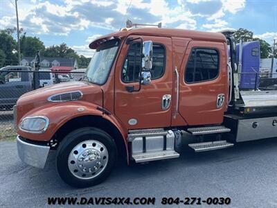 2016 Freightliner M2 Crew Cab Flatbed Rollback Tow Truck   - Photo 2 - North Chesterfield, VA 23237