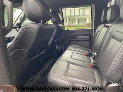 2014 Ford F-250 Superduty Platinum Crew Cab 4x4 Pickup   - Photo 13 - North Chesterfield, VA 23237