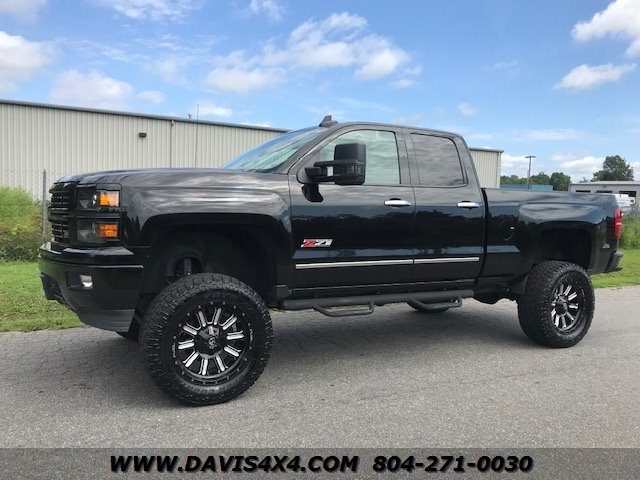 2015 Chevrolet Silverado 1500 Crew Cab Short Bed Z71 Lifted 4x4 Low ...