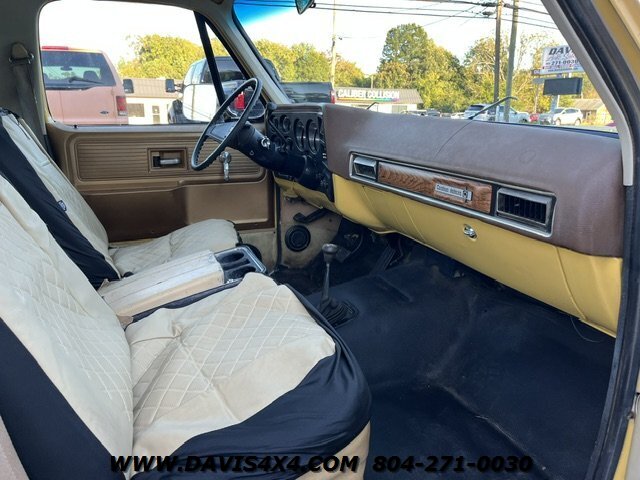 1977 Chevrolet Blazer Squarebody 4x4 - Photo 35 - North Chesterfield, VA 23237