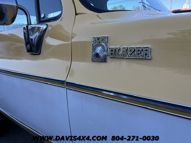 1977 Chevrolet Blazer Squarebody 4x4 - Photo 32 - North Chesterfield, VA 23237