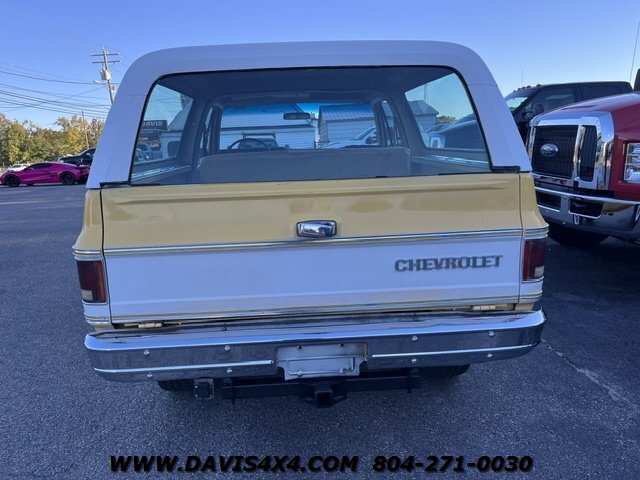 1977 Chevrolet Blazer Squarebody 4x4 - Photo 5 - North Chesterfield, VA 23237