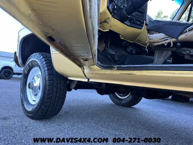 1977 Chevrolet Blazer Squarebody 4x4 - Photo 22 - North Chesterfield, VA 23237