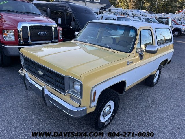 1977 Chevrolet Blazer Squarebody 4x4 - Photo 40 - North Chesterfield, VA 23237