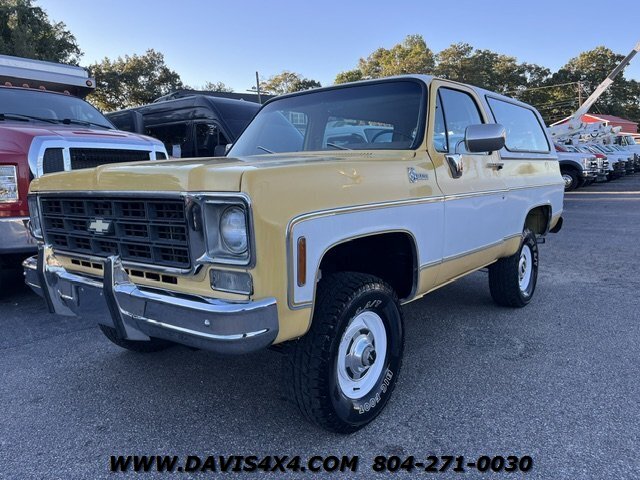 1977 Chevrolet Blazer Squarebody 4x4   - Photo 1 - North Chesterfield, VA 23237