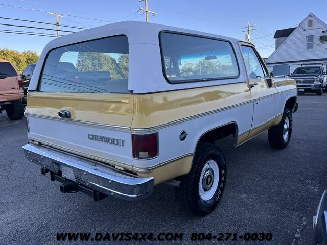 1977 Chevrolet Blazer Squarebody 4x4 - Photo 4 - North Chesterfield, VA 23237