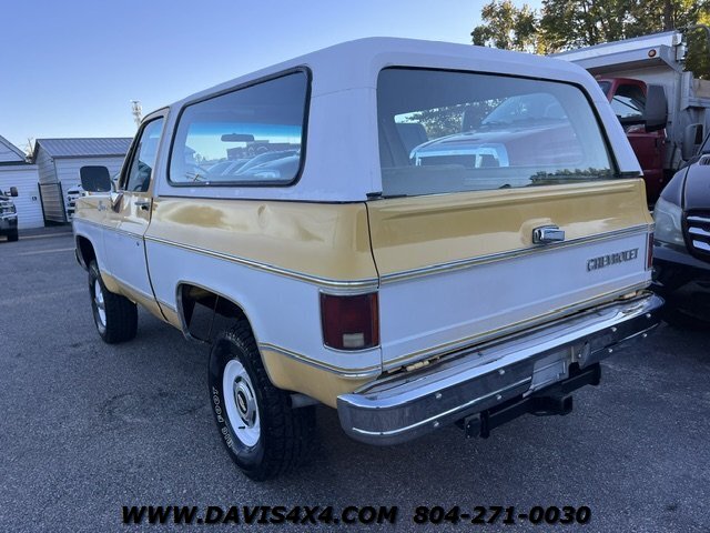 1977 Chevrolet Blazer Squarebody 4x4 - Photo 27 - North Chesterfield, VA 23237