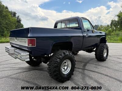 1981 Chevrolet C/K 10 Series Short Bed Lifted Square Body Pickup   - Photo 8 - North Chesterfield, VA 23237