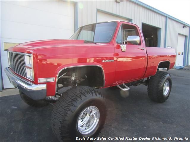 1984 Chevrolet Scottsdale CK 10 Regular Cab Short Bed 2500 Lifted 4x4 ...