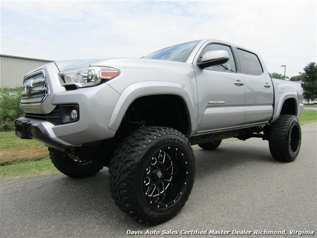2016 Toyota Tacoma Trd Sport Lifted 4x4 V6 Double Crew Cab Short Bed