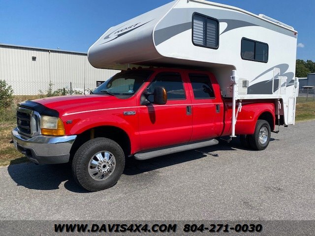 1999 Ford F-350 Superduty Dually Crew Cab 4x4 Camper Combination