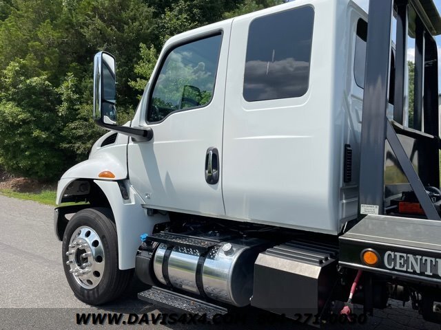 2021 International Mv Standard Cab Rollback Tow Truck Flatbed 0921