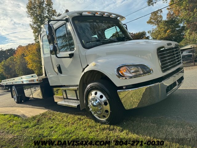 2019 Freightliner M2 106 Extended Cab Rollback Flat Bed Tow Truck